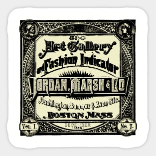 Jordan Marsh & Company Boston Sticker